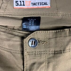 5.11 tactical Apex pants, worn like twice, size 40x34